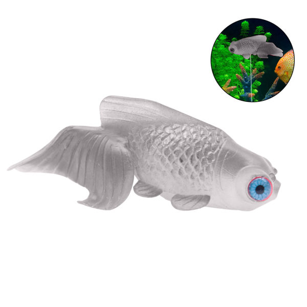 Silikon Kunstig Fisk Akvarium Dekorasjon Høy Simulering