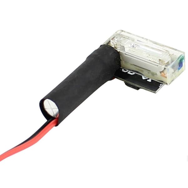 1 Styk Xenon Natfrekvens Flash Auto Strømindgang Til Rc Multi-rotor (dobbelt Lampe 5-26v Spænding)