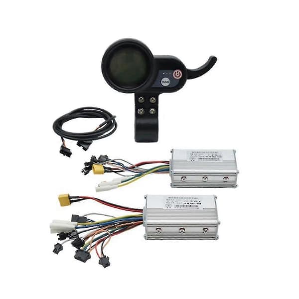 Elektrisk Scooter Dual Drive Controller Jp 48v 52v 60v 25a 50a Børsteløs Controller Ab Forreste Bageste Drev Controller Kit,2