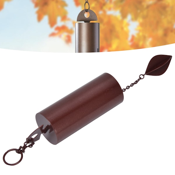 Vindklokker i Rustfrit Stål Unikt Retro Design Metal Dekorative Vindklokker til Have Gang Balkon