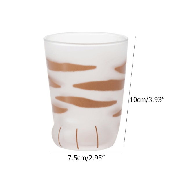 1 stk Sød Kattepote Glas Tigerpote Kop Kontor Kaffe Kop Morgenmad Mælk Glas Kop