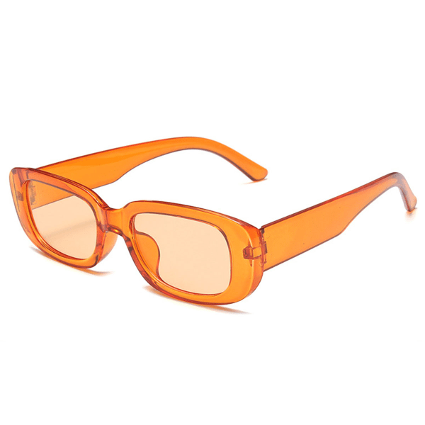 Europeisk och amerikansk trend små solglasögon fyrkantiga bågar