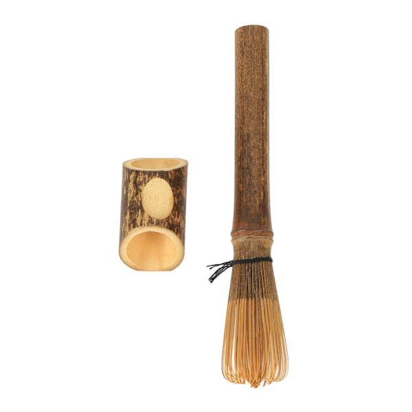 Bambu Matcha Visphållare Utomhus Camping Matcha Te Visp Set Bambu Te Stick Användbar Borste Verktyg Kökstillbehör