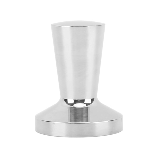 Espresso Tamper Verktyg, Platt Bas för Jämnt Tryck, Rostfritt Stål Spegelpolerad Yta, Pressverktyg för Nymalet Espresso för Hem, Kontor,