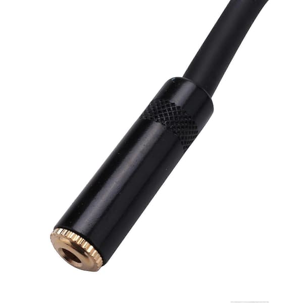 0. Wire 3-polet XLR Han til 3,5 mm Hun Audio Stik Stereo Mikrofon Adapter