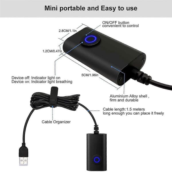 Musejiggler USB Musebeveger Med 2 Moduser Støtter Fler-spors Musebevegelse For Å Forhindre Inngang