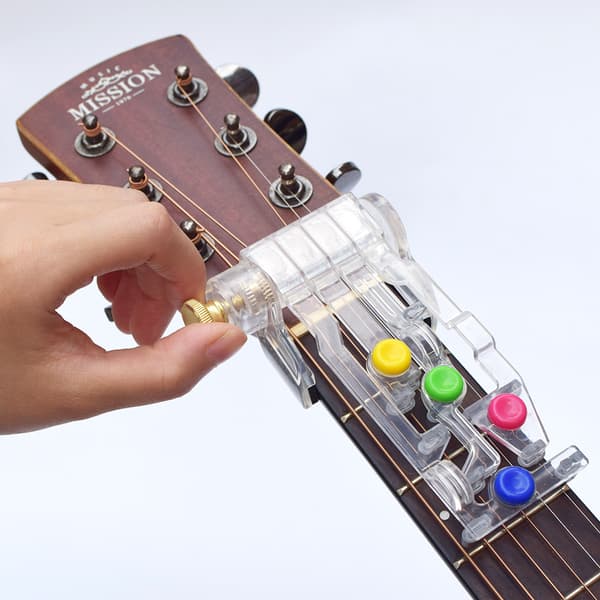 Gitarr Nybörjare, Ackordhjälpmedel med En Knapp, Gitarr Pr