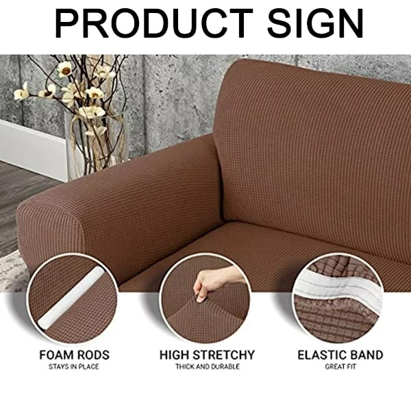 Fåtöljöverdrag stretch elastiskt stolsöverdrag, 1-del
