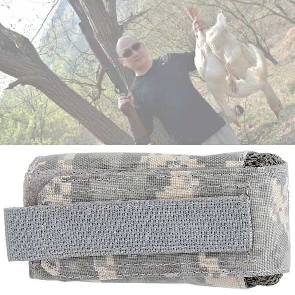 Vikbar Vattenflaska för Utomhusbruk, Kamouflage Militär, Resor, Camping, Vandring, Vattenkittelväska (ACU)