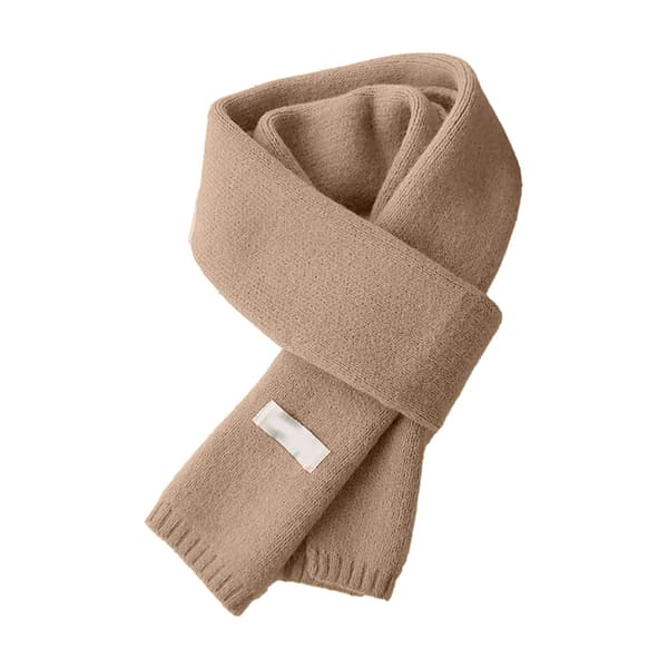 Varm höst- och vinterhalsduk, enfärgad varm vinterhalsduk Linen