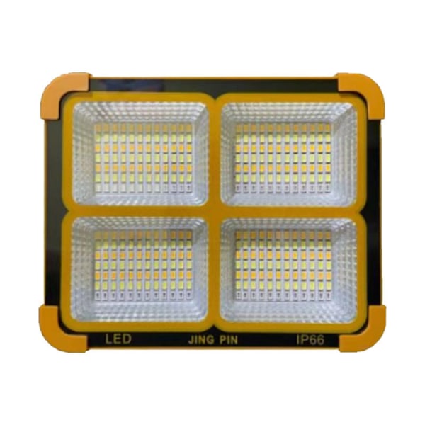 ErayLife Uppladdningsbar LED Arbets Sollampa 100W 348Leds Bärbar Arbetslampa 10000LM Magnetisk Bas Vattentät Batteridriven Arbetslampa 10000mAh för