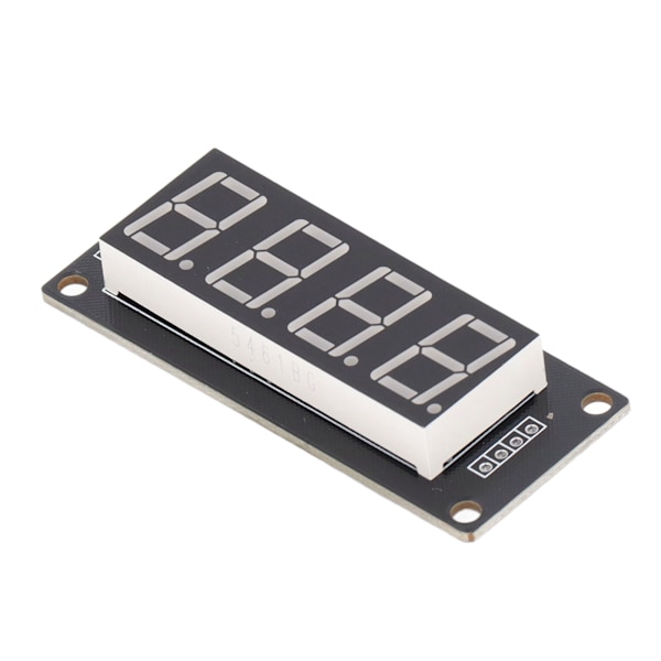 4 stk LED Segment Digital Display Modul 4 Bits 7 Segmenter PCB Ur Modul 0,56 tommer MRA172D Grøn