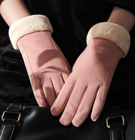Pink, tyk og varm, sød Der, vinter dameplys