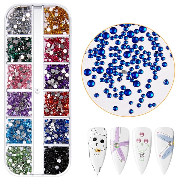 Rhinestones Nail Art
