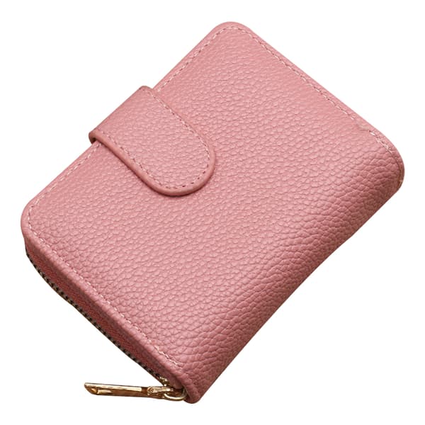 Herre lommebok, multifunksjonell kortveske pink