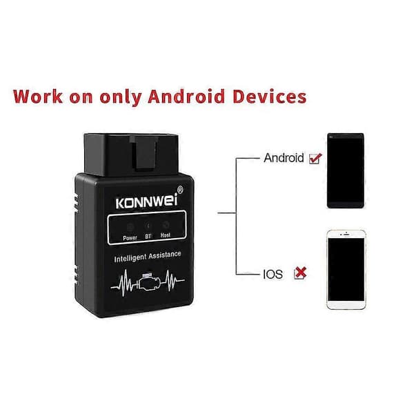 Kw912 Obd2 Auto Diagnostisk Skanner Tester & Feilskanner Verktøy Mental For Android Bluetooth Kode Lesing