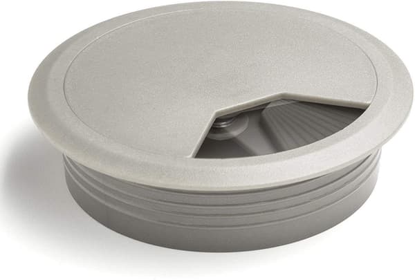 10 x Kabelgenomföring Svart Kabelpassage Diameter 60 mm