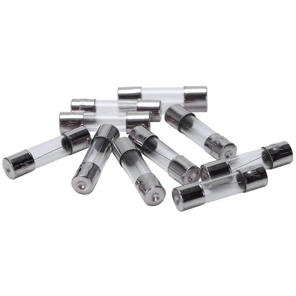 10 stk. hurtigsikringer glasrør 5x20mm 250v 1.5a