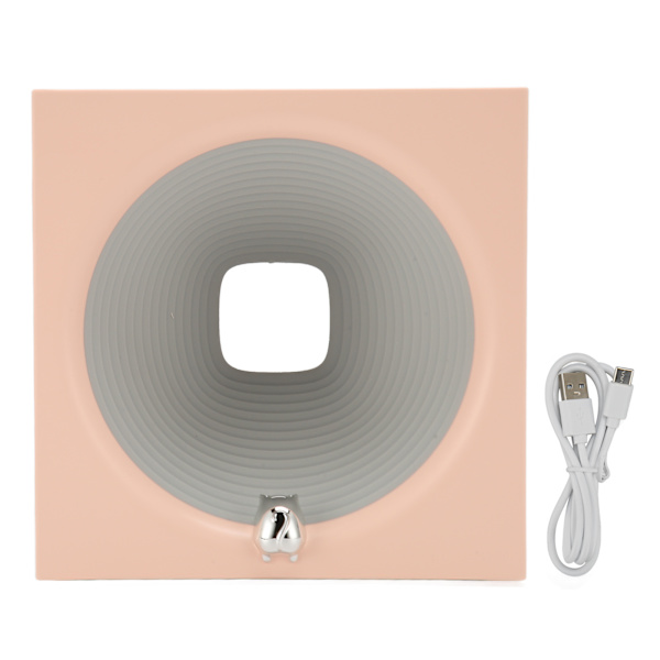 Rosa nattlampa Bluetooth-högtalare Steglös dimning Uppladdningsbar bärbar bordslampa Trådlös högtalare för fest sovrum