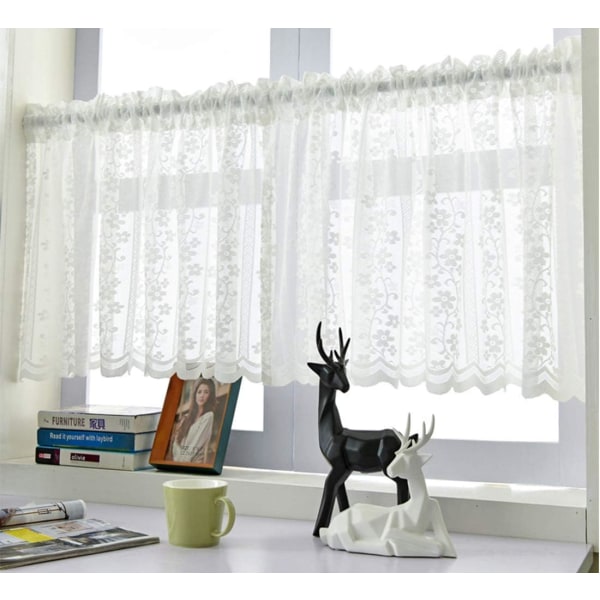 Kurzstore Gardiner Halvtransparente Bistrogardiner Halvtransparente