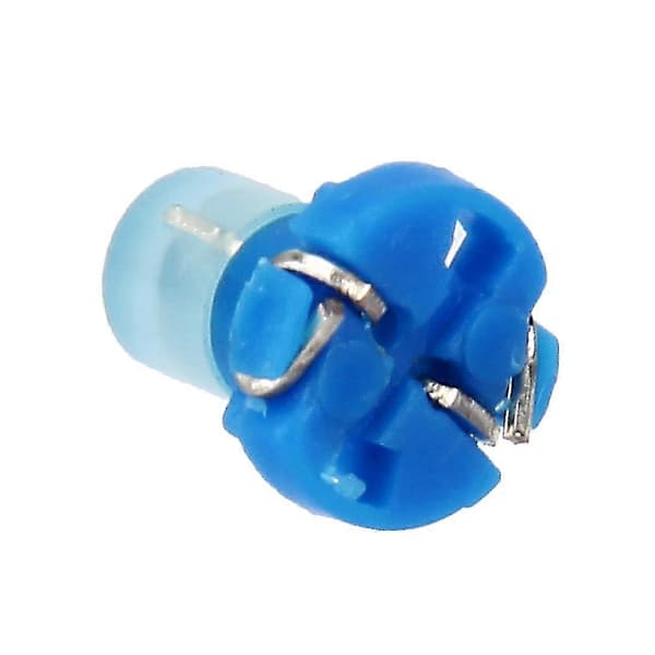 10 stk 2W T3 Wedge LED-lys for instrumentpanel Blue Light