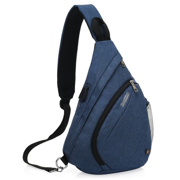 Herrryggsäck Unisex axelväska Vandringsryggsäck Crossbody