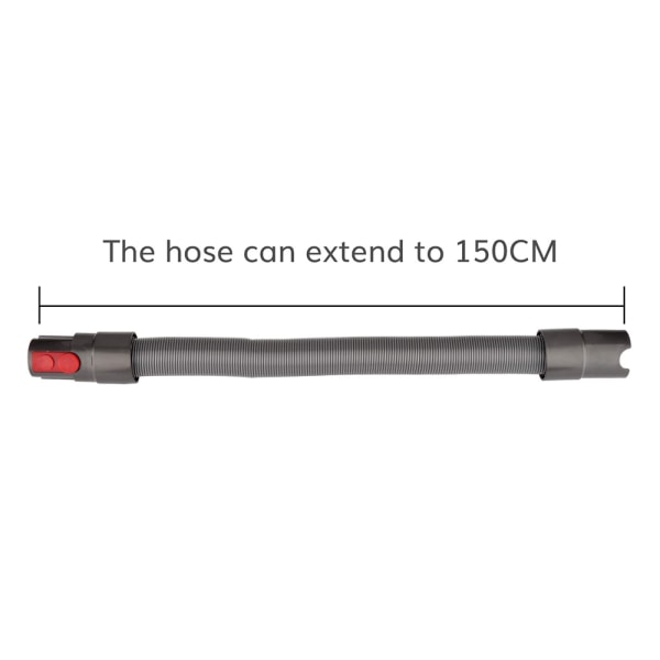 Forlengelsesslange for V7/ V8 /V10/V11 støvsuger, forlengelsestilbehør, teleskopisk forlengelsesslange
