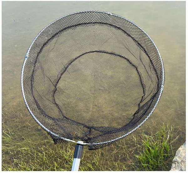 Foldbar net med 150 cm lang teleskopstang, 4 sektioner aluminium