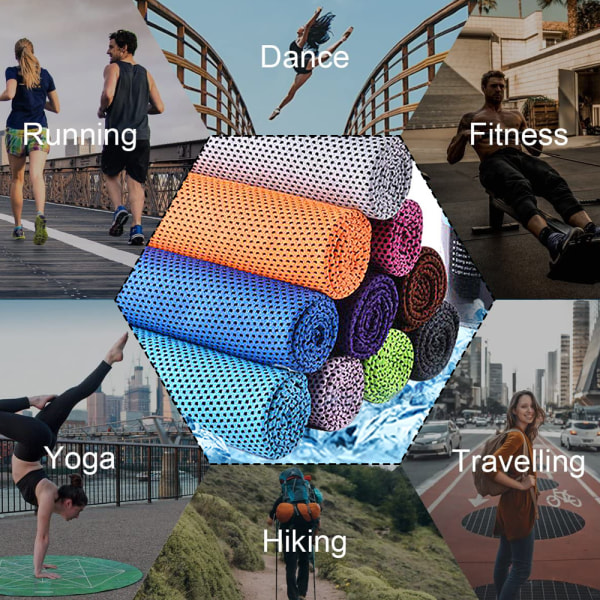 4 kpl Jäähdytyspyyhkeet Fitness-pyyhkeet Jäähdytyspyhkeet Välittömästi