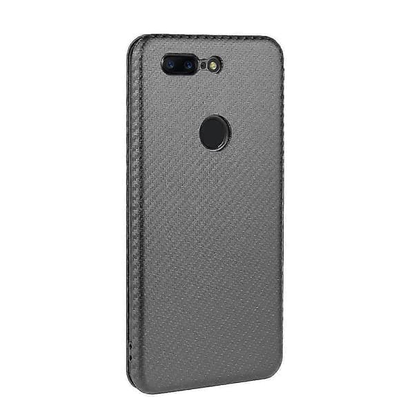 Kolfiberläderfodral för OnePlus 5T S202412307660 Black
