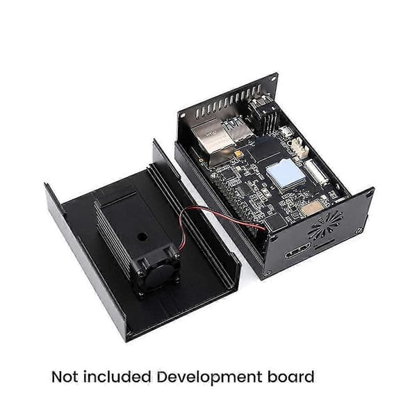 Case, Indbyggede finner med Ing Fan, til Rising X3-pi-case, Dissipat Sh