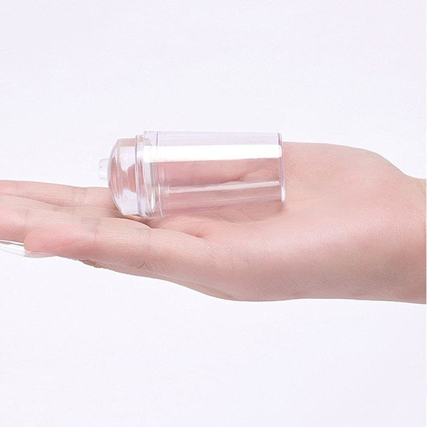 Negle Design Stempelsett Klar Gele Stempel med Skrape,