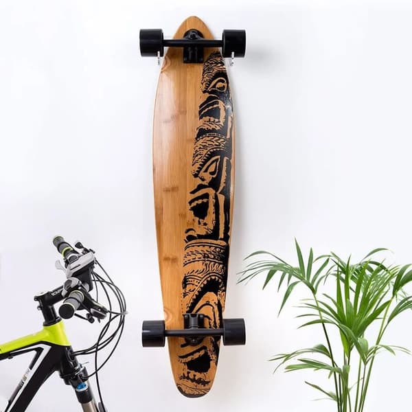 Svart skateboardställset, hållbart, återanvändbart, stark lastkapacitet S