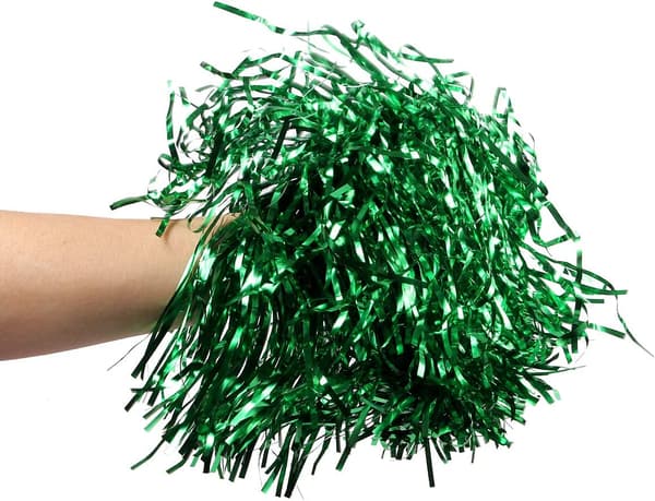Vihreät 2 kpl Cheerleading-pomponit, Cheerleader-pomponit, Cheerle