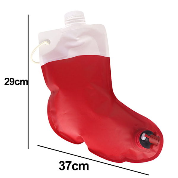 Varmvattenflaska för smärtlindring, värmeterapi, lätt att använda, FDA-godkänd plast av livsmedelskvalitet, idealisk för utomhusevenemang, pool, strand, bakluckefester (2-pack)