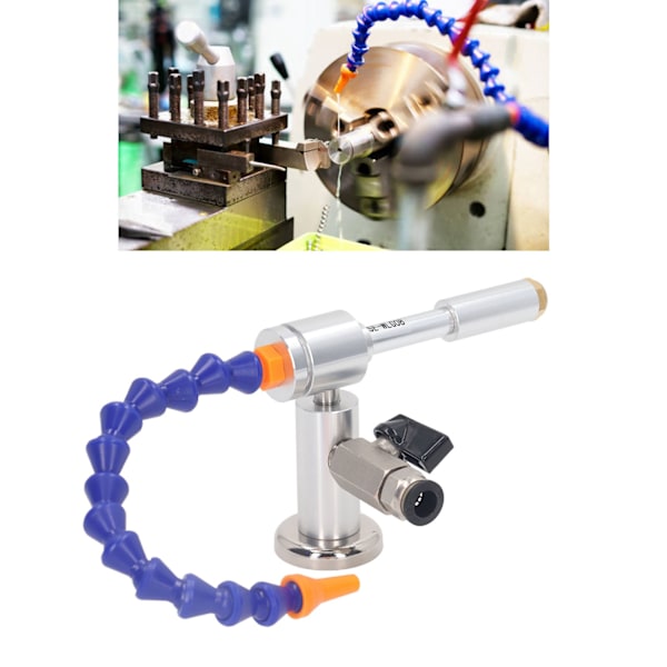 6 stk. Sæt Koldluft Tørringspistol 7 Bar 520BTU Aluminium Legering Fleksibel Vortex Tube Koldluftpistol