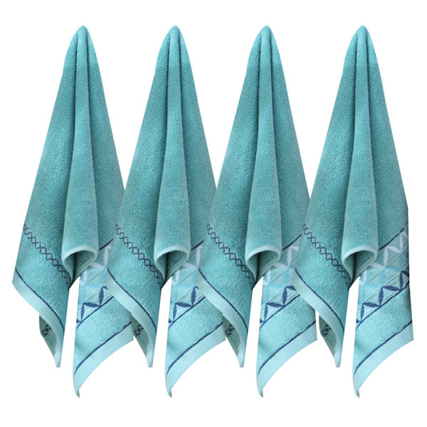 4-pack handdukar, 100 % bomullshanddukar, mjuka och mycket