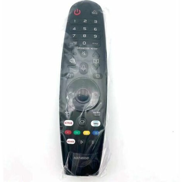 Nouveau Mr20ga Akb75855501 kaukosäädin LG 2020 Ai Thinq Oled Smart TV Zx Wx Gx Cx Bx Nano9 Nano8:lle ilman ääntä