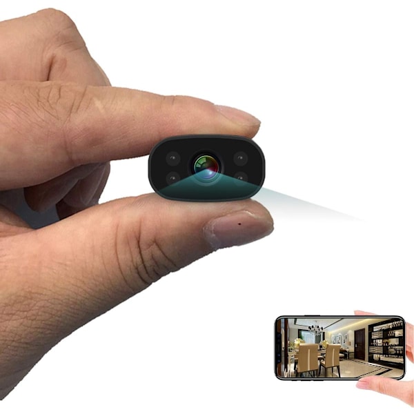 Smart WiFi-kamera, 1080P videokvalitet, erbjuder oöverträffad säkerhet med finansiell kryptering och enkel DIY-formning