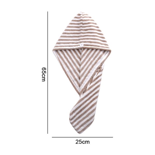 3-pack mikrofiberhårhandduk för kvinnor, absorberande hårhandduk
