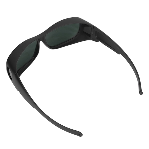 Svetsglasögon Lättvikts Anti Scratch PC Nylon UV-beständiga Svetsglasögon för Elektrosvetsning Mörkgrön IR5.0