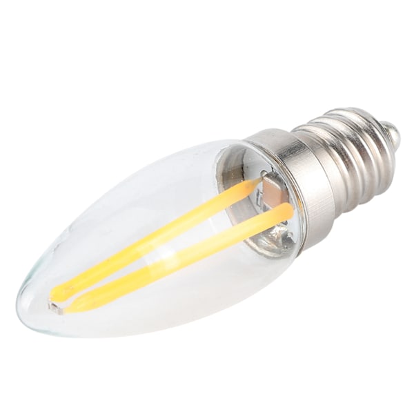 10 st E12 Lång Filament Små LED-lampor Dimbar Lampa 1,5W AC110V för Hembelysning