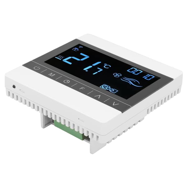 AC220V Touch Screen Termostat Vattenburen Golvvärme Temperaturkontrollpanel