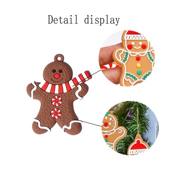Julhänge, pepparkaksgubbe, juldekoration present style5