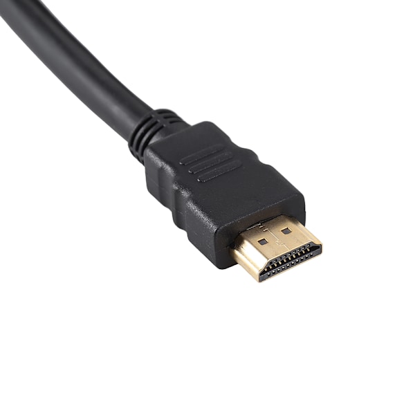 0,5 m:n HD 1080P HDMI-urosotkon 3 RCA AV-ääni- ja videokonvertterikaapeli