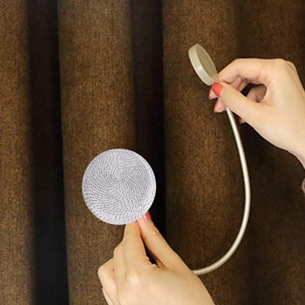 2 kpl Magneettiset Verhotarrat, Iskunvapaat Koristeelliset Verhotarrat