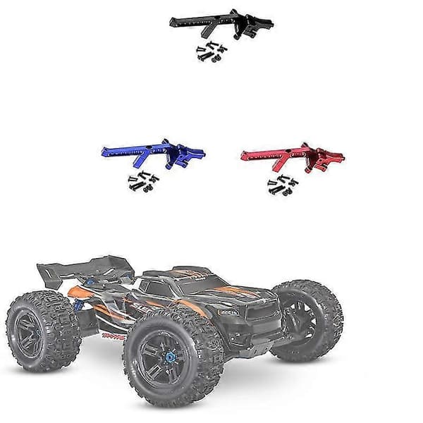 Aluminium Front Chassis Brace 9520 Til 1/8 Traxxas Sledge 95076-4 Rc Bil Opgraderingsdele Tilbehør