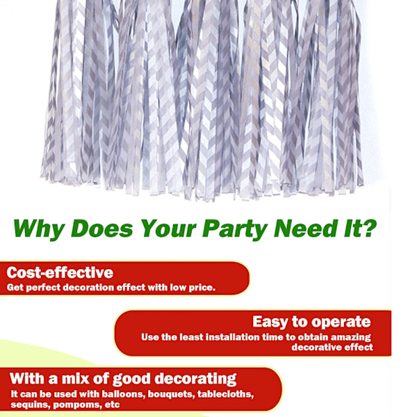 30 kpl Paper Tassels -riipuksia, DIY-riipusnauha, raidallinen paperi