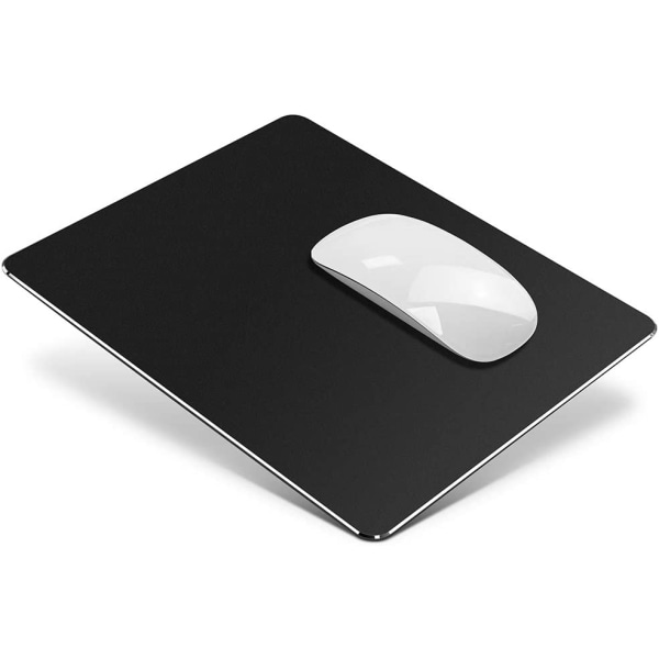 Metal Aluminum Mouse Pad, Office and Gaming Thin Hard Mouse Mat