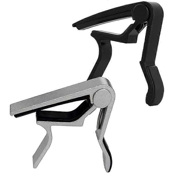 2 st Capo Gitarrtrigger för akustisk gitarr, elgitarr, ukulele, banjo, folkgitarr, instrument för elbas